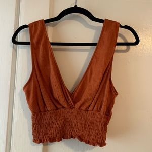 Burnt orange tank top